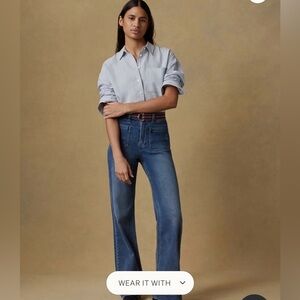 FAHERTY STRETCH TERRY PATCH POCKET PANT RIVERTON WASH SIZE 26